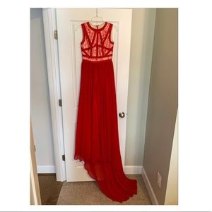 Red Lace Formal/Prom Dress